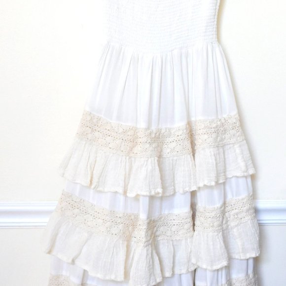 Free People Jen's Pirate Booty Rosalea Gown Size M - Picture 5 of 8